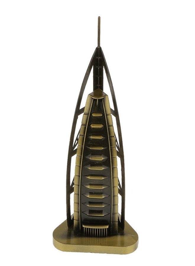 Lilone Burj-Al-Arab Metal Showpiece for Home Decor (6" Inch, Antique Bronze) - Image 5